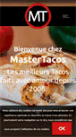 Mobile Screenshot of mastertacos.com